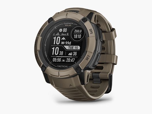 Garmin Instinct 2X Solar Tactical Edition marrón