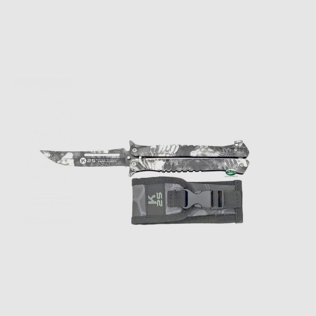 ALBAINOX Messer K25 Schmetterling camouflierte