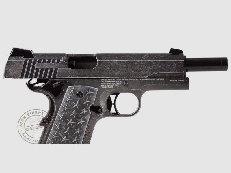 CO2 Luchtpistool 4,5 mm BB SIG SAUER 1911 We The People - Blowback (1,7 Joule), afbeelding 6 van 15