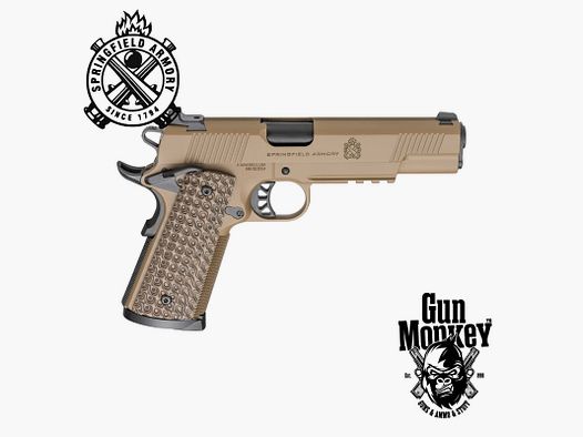Pistolet Springfield Armory 1911 TRP kal. .45ACP 5" AOS kol. Coyote Brown (PC9125LRCBAOS)