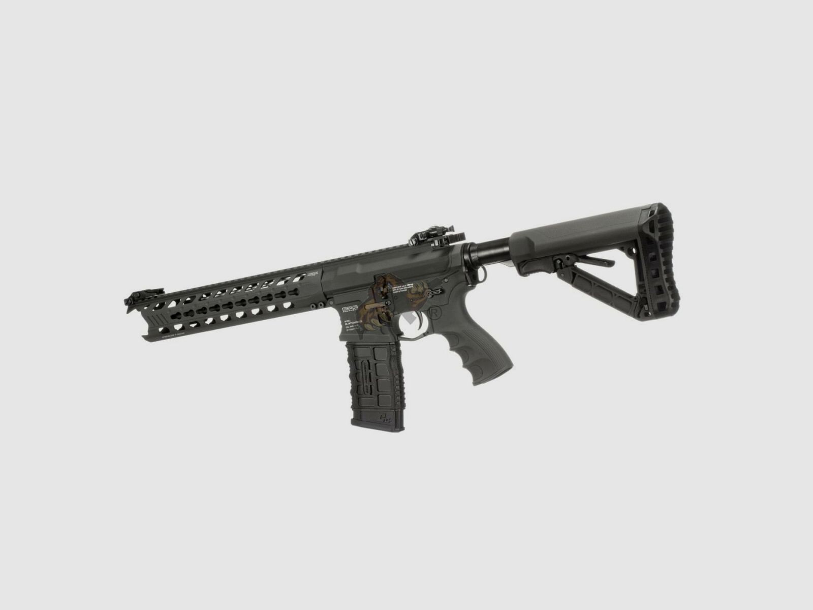 G&G GC16 Predator with ETU in Battleship Grey Airsoft S-AEG free from 18
