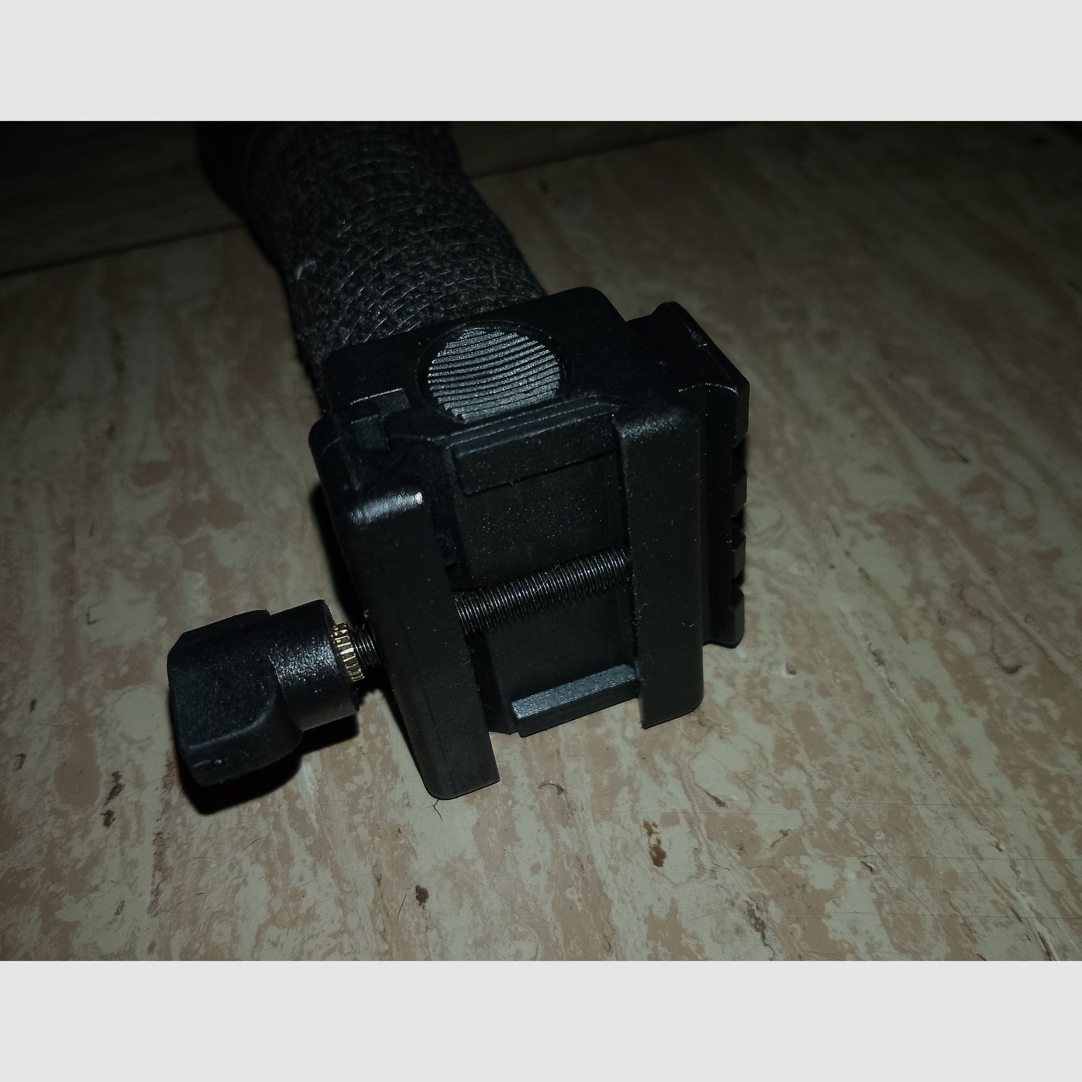 Poignée avant tactique Bipod Griff Zweibein Vordergriff Noir picatinny 20mm