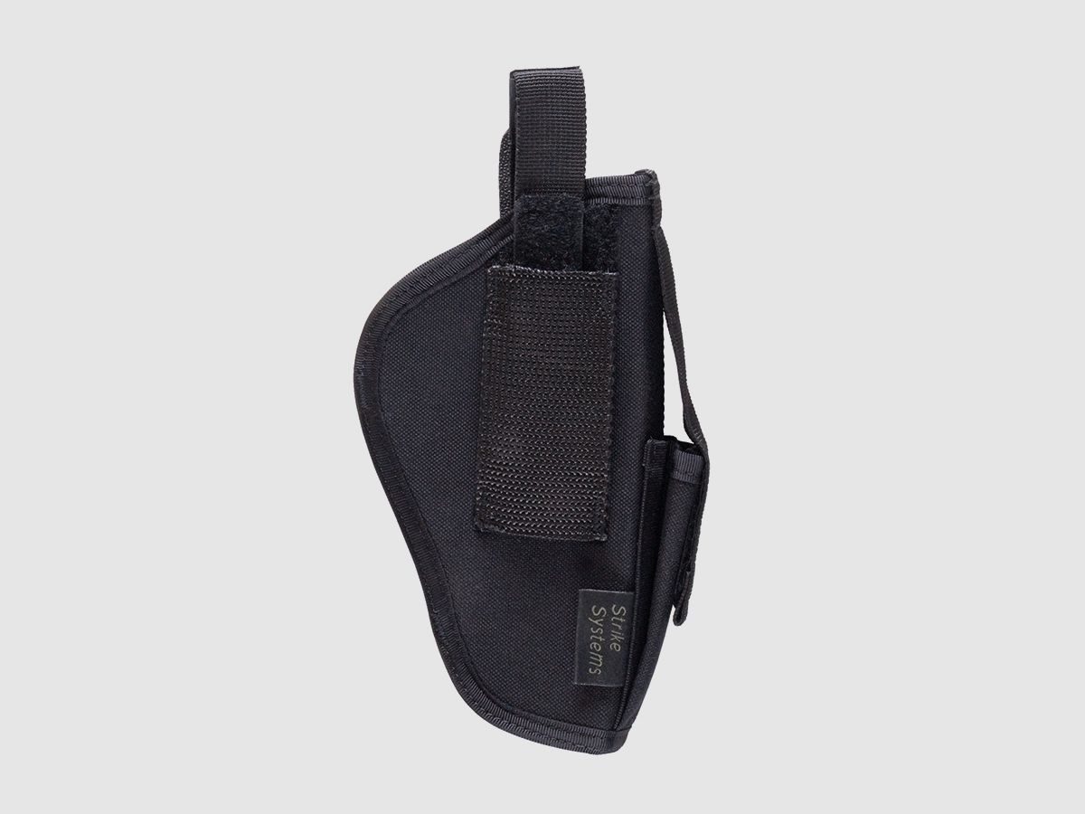 Holster universel ASG avec poche pour chargeur Noir