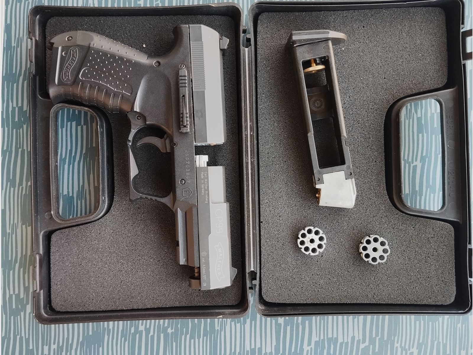 Walther CP99 4.5mm CO₂ air pistol – Unused – Like new condition