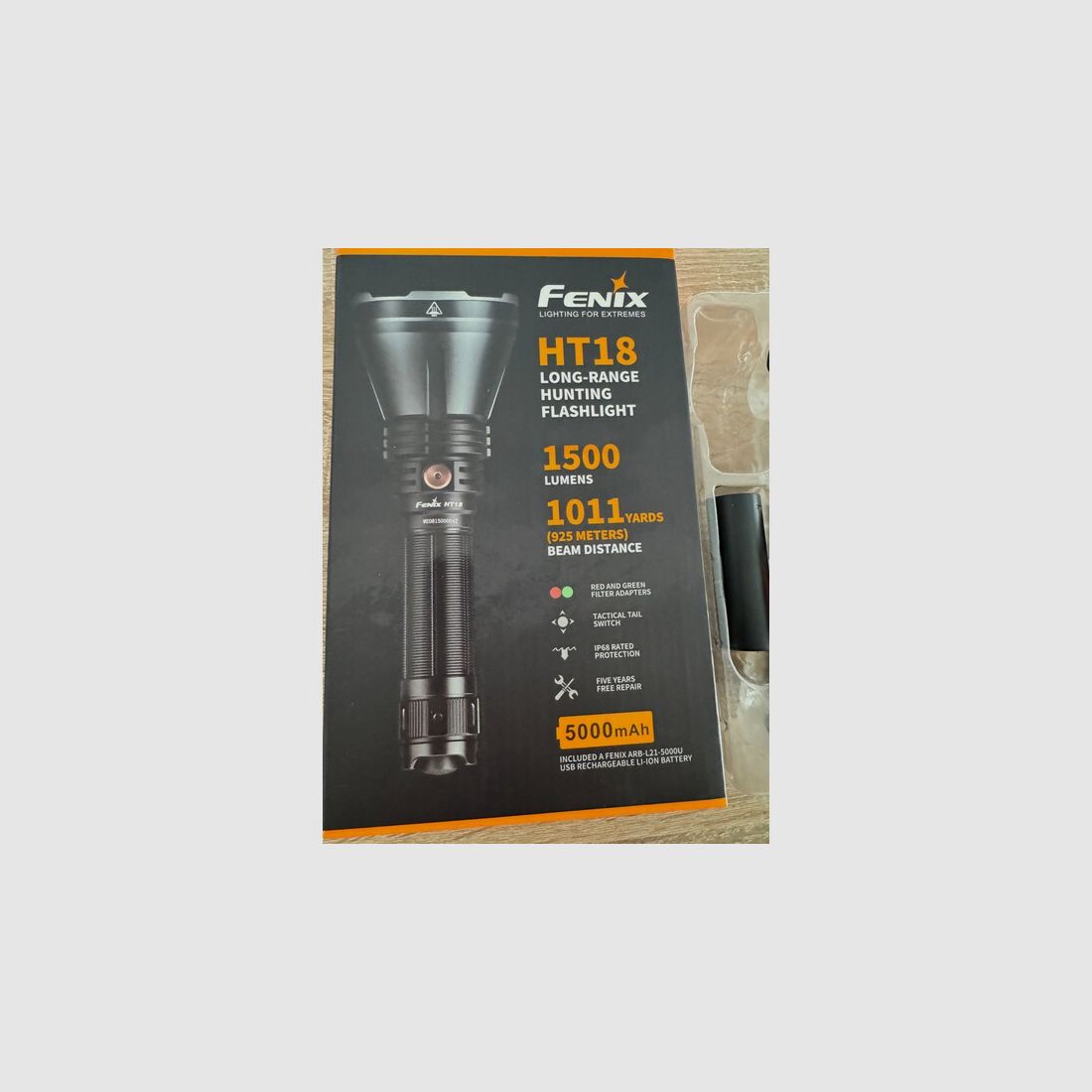 Jagd Taschenlampe Fenix HT 18