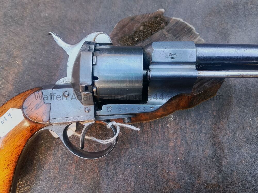 Revólver del Ejército Lefaucheux 1863