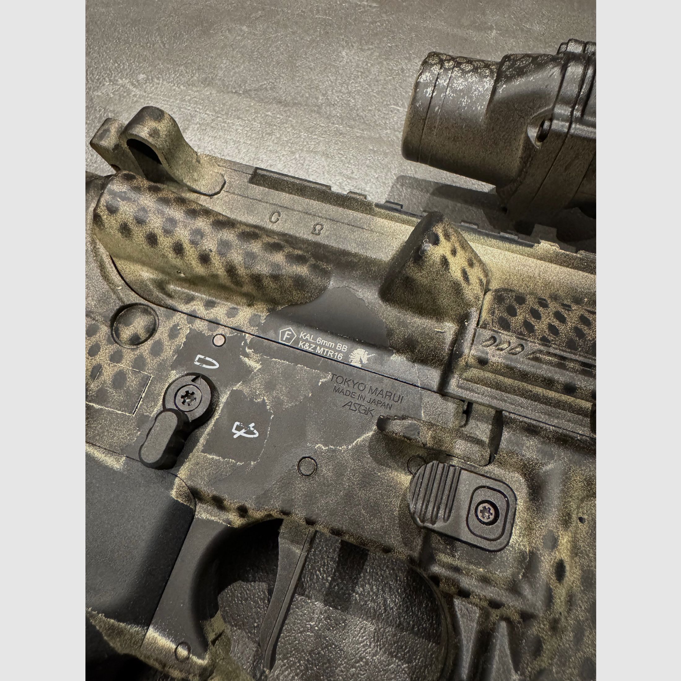 Tokyo Marui MTR16 Vollmetall ZET-System GBB 6mm BB