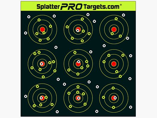 Splatter Pro Targets tarcze GBU 0412, 30x30cm, opakowanie 10 sztuk