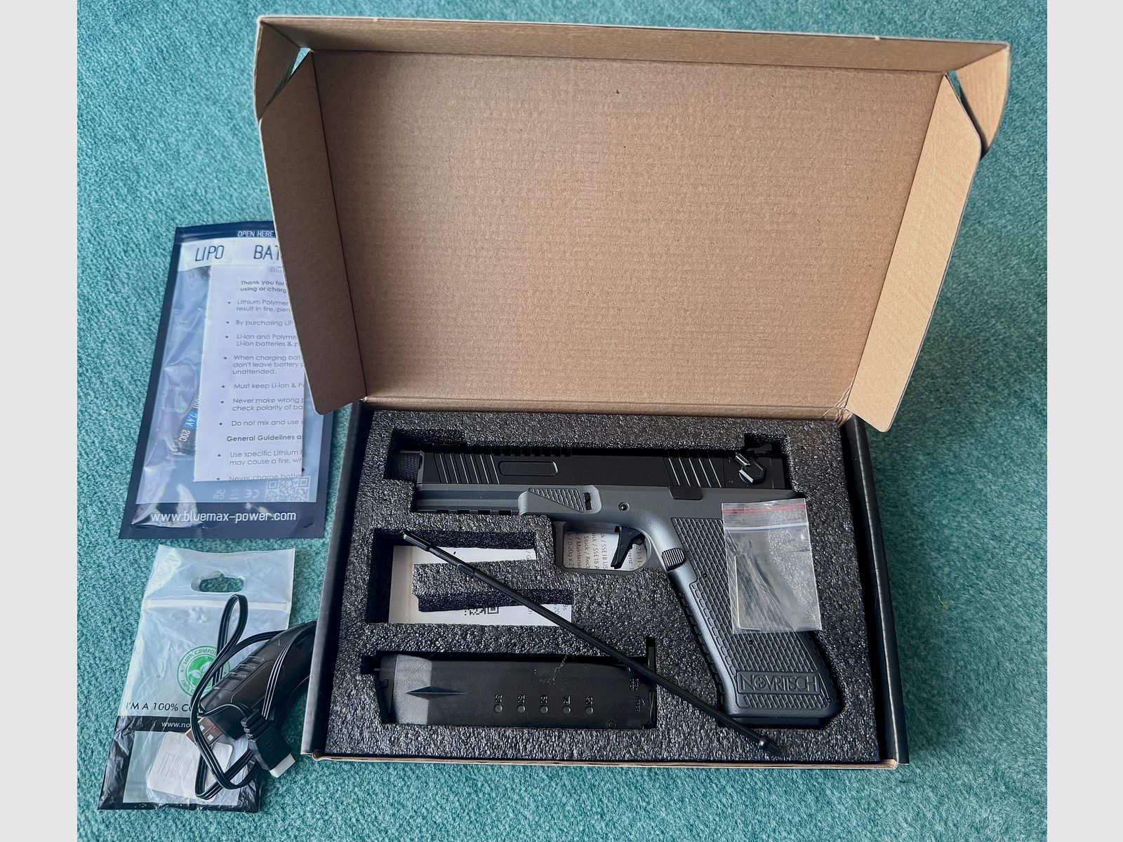 Novritsch SSE18 Gen2 Full Auto Pistole (AEP) - Neuwertig