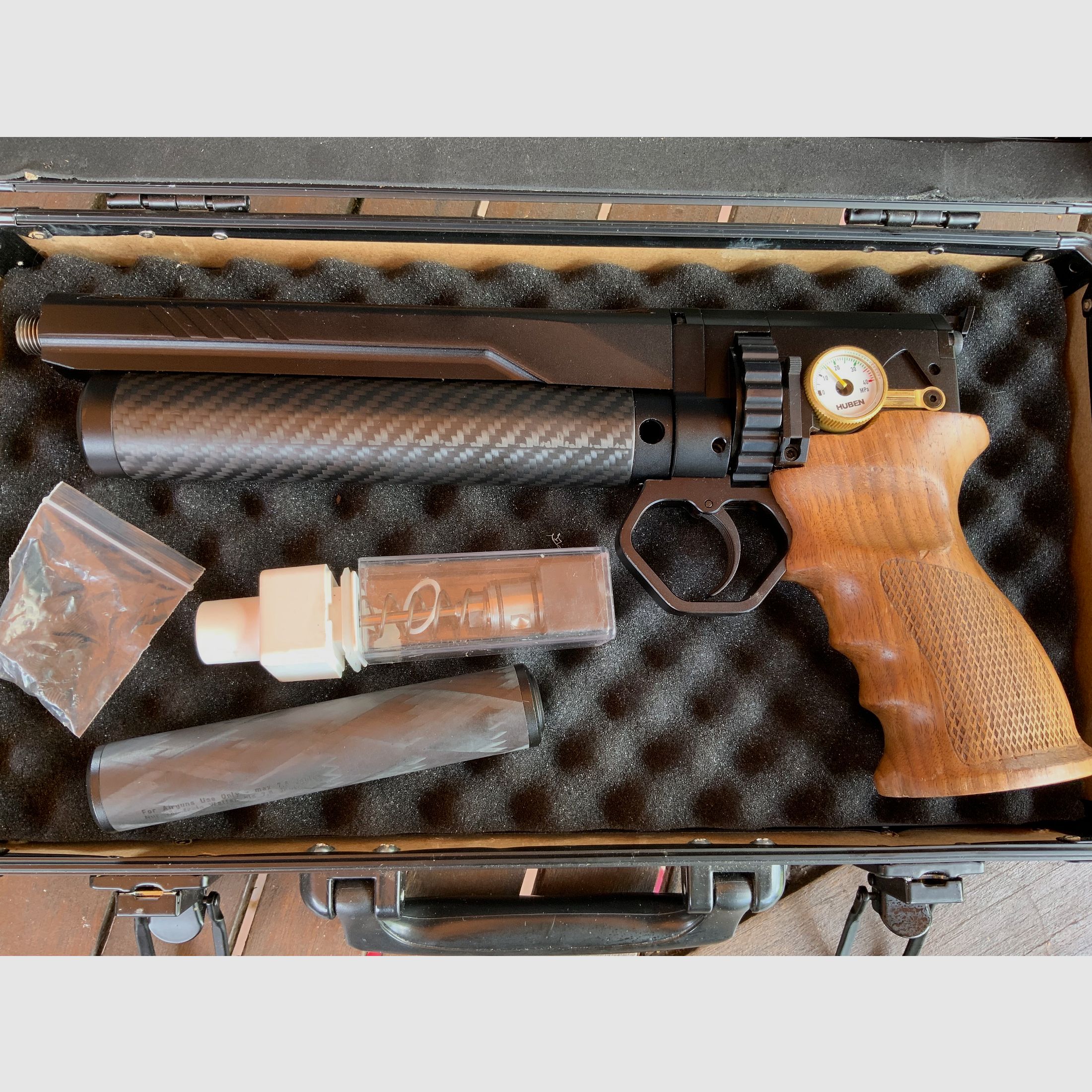 PCP Luftpistole Huben GK 1Pressluftpistole
