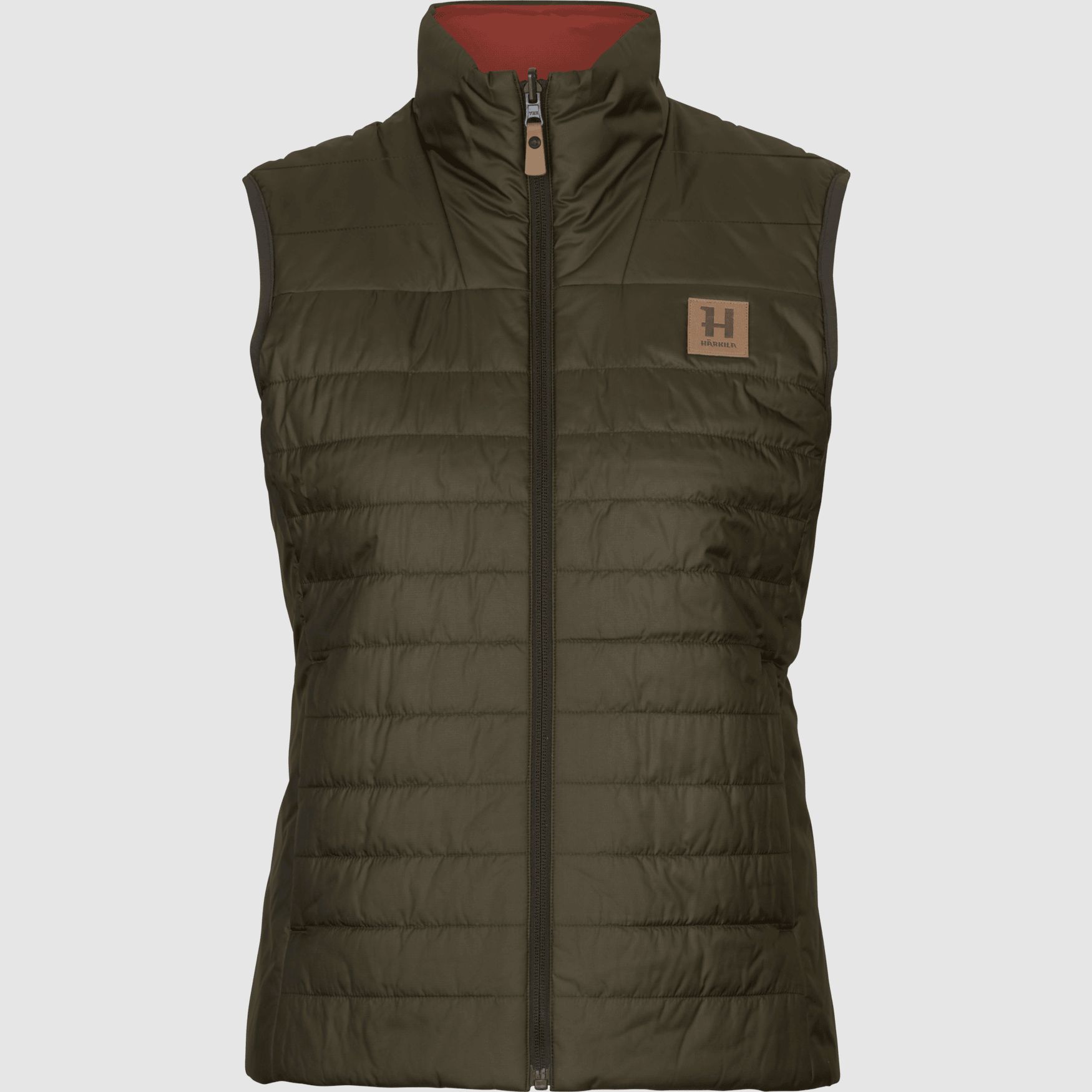 Härkila Kalix Hsp Vest Dames Willow green/Arabian Spice, M