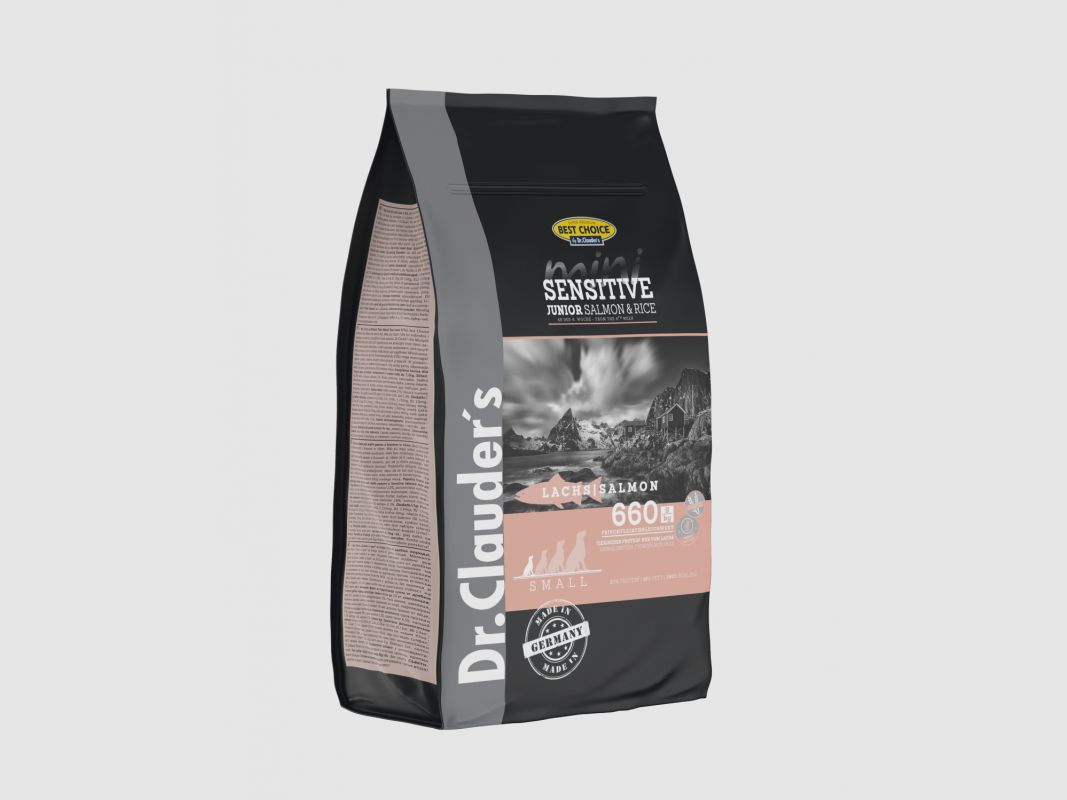 Dr.Clauder´s Hunde Trockenfutter Best Choice Mini Junior Lachs 2kg