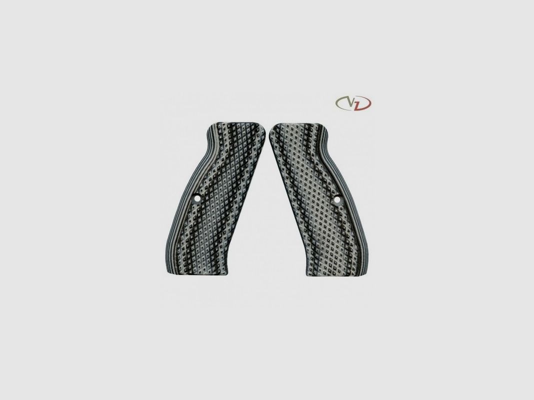 VZ Grips per CZ 75 Diamond Back – Zebra (CZ75-DB-Z)