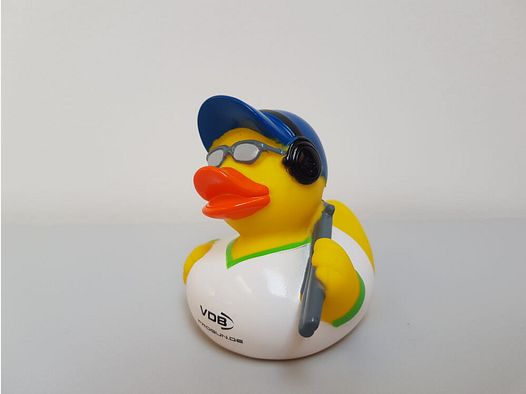 VDB rubber duck - bath duck clay pigeon duck