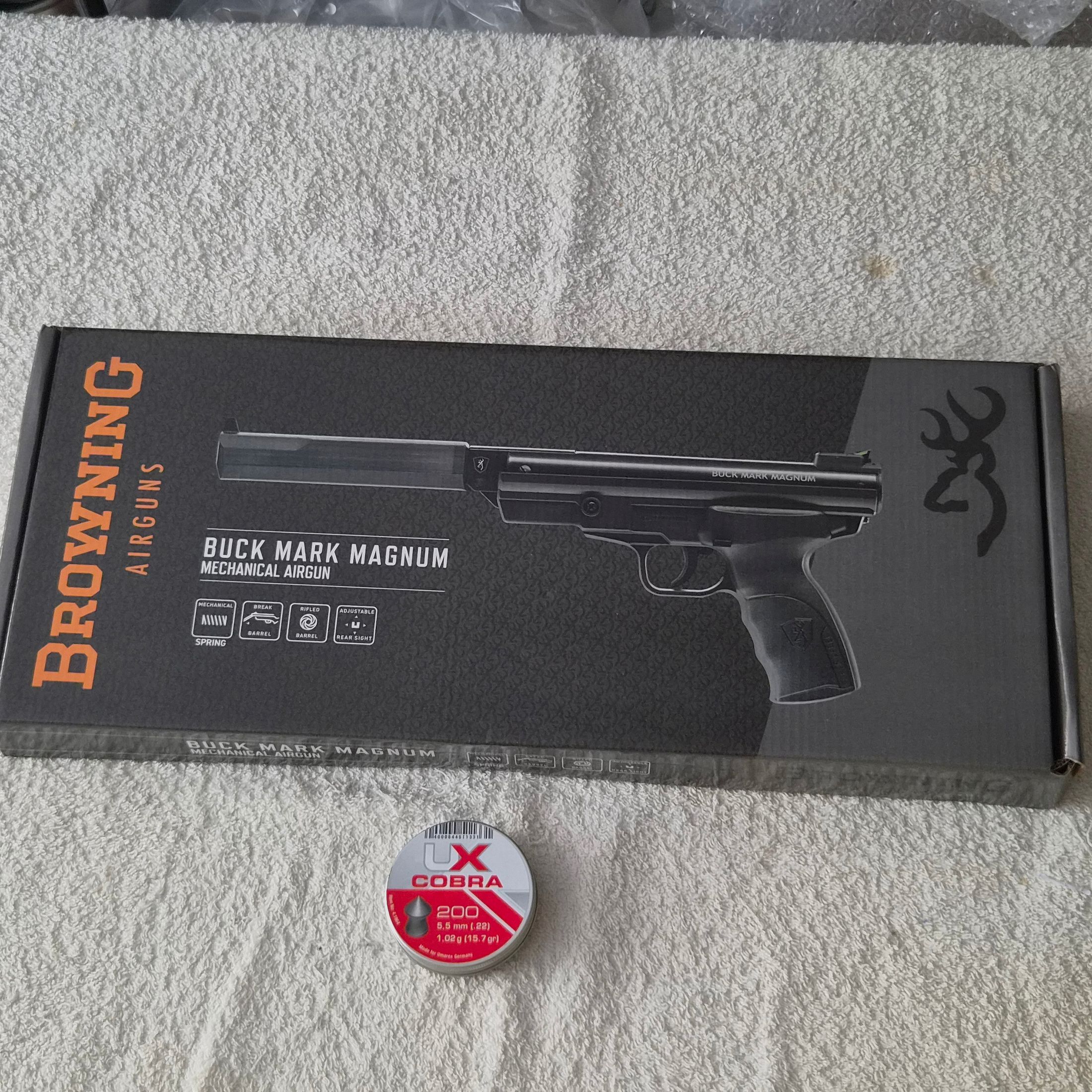 Luftpistole Browning Buck Mark Magnum