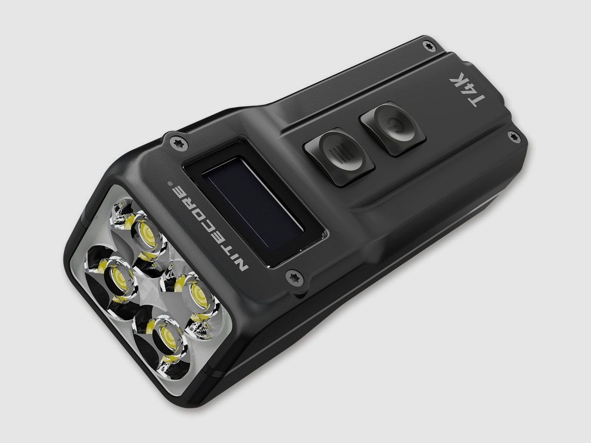 T4K Taschenlampe für den Schlüsselbund 4000 Lumen