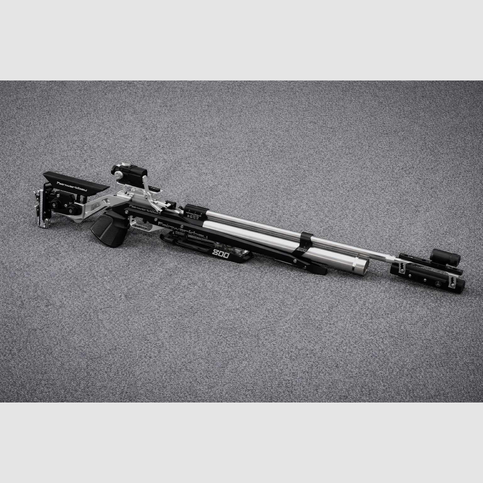 Feinwerkbau 800 Alu Hybrid – Praworęczny – Rozmiar uchwytu M – czarny