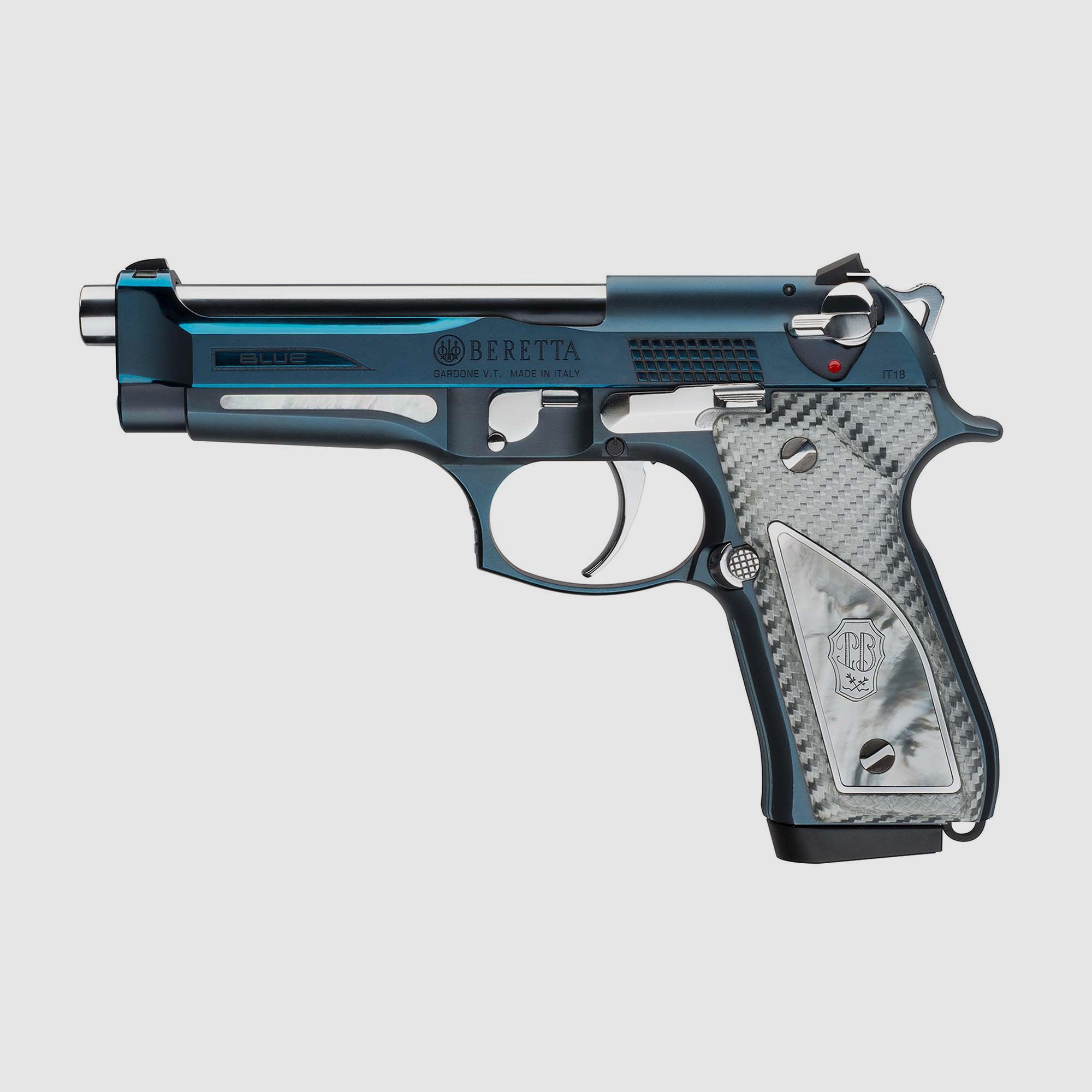 Beretta – Pistole / 92FS Fusion / Kal. 9×19 / SA/DA / 15 Schuss / Blue, Bild 2 von 3