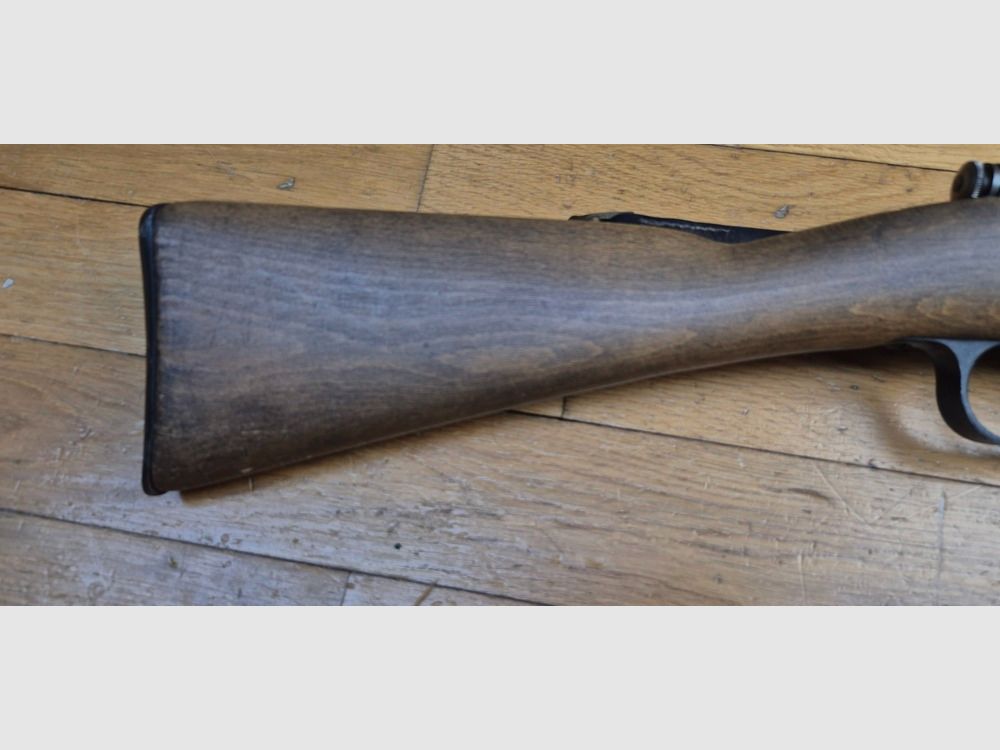Sehr schöner Kavallerie-Muskete oder Moschetto da Cavalleria Carcano Modell 1938 – Arsenal von Gardone V.T. – Kal. 6,5×52 – Integrierte Klappbayonett – Gewehrriemen – Waffe von 1940 – Holz in TBE – Sehr gute Mechanik und sehr schöner Lauf – TBE+/TBE++, Bild 3 von 28