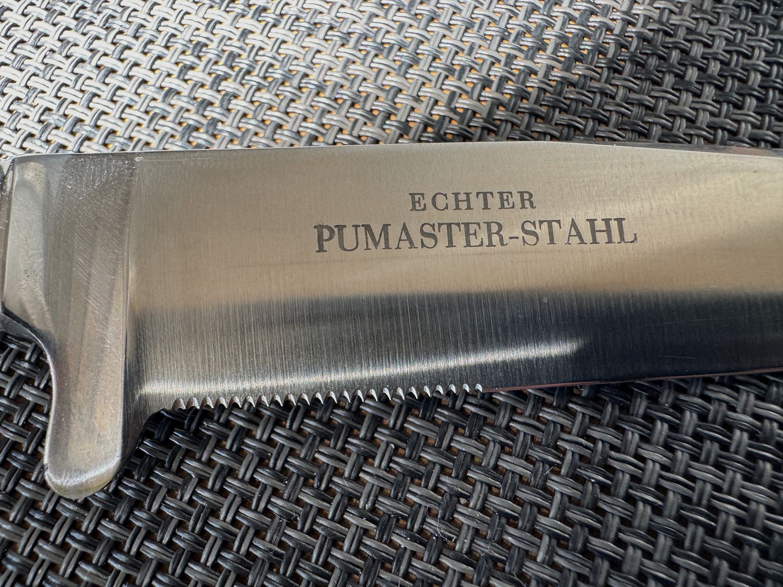 Puma Solingen Jagtmesser etwa 70/80er, wie Neuwertig 