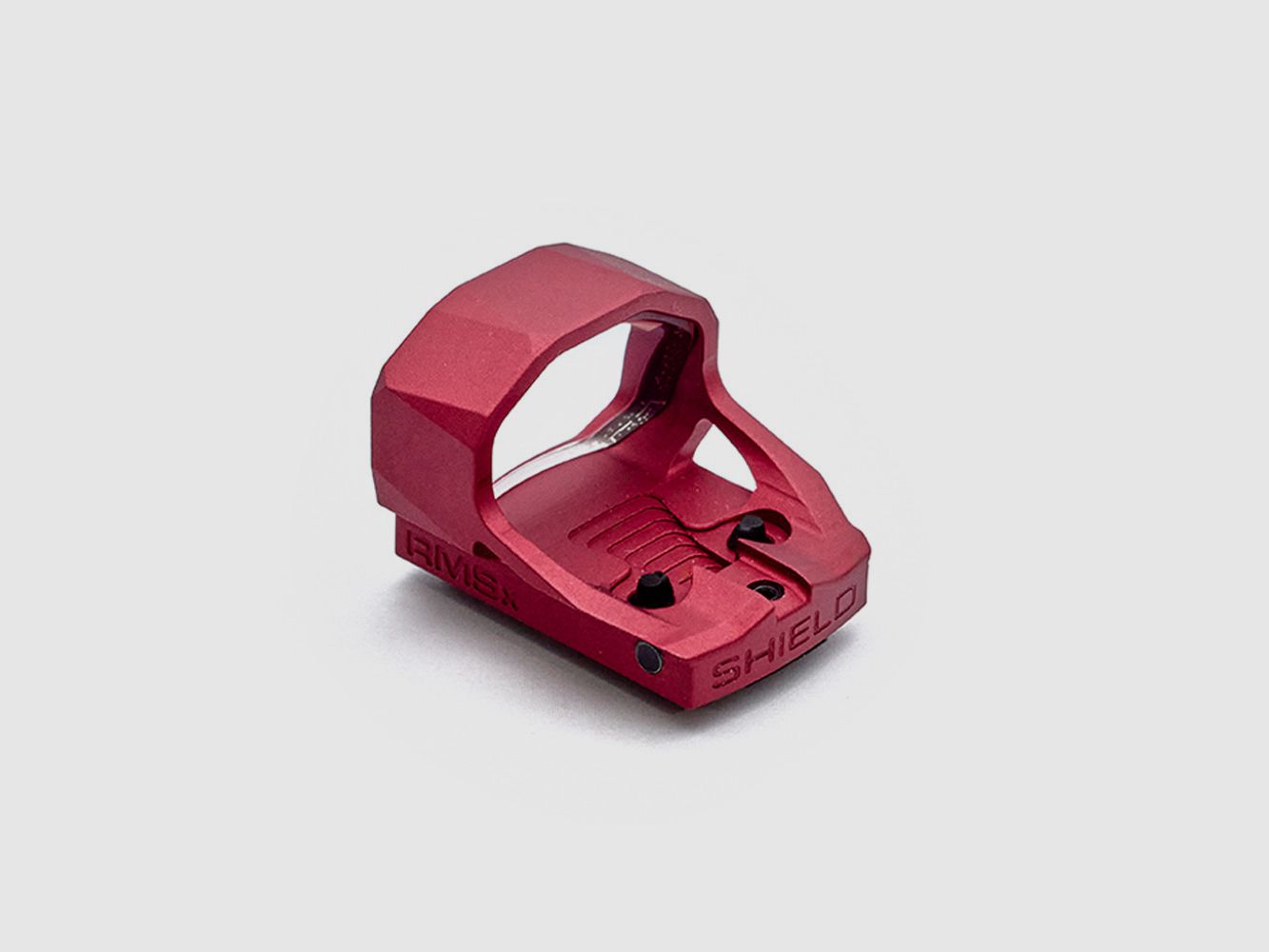SHIELD RMSx – Mini Mirino Reflex XL – Edizione in Vetro – ROSSO, Dimensione del Punto: 4 MOA, immagine 3 di 3