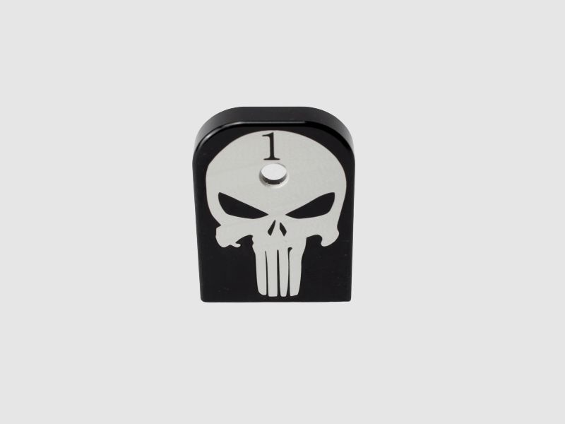 GLOCK MAGAZINE FLOOR "PUNISHER" - ALU