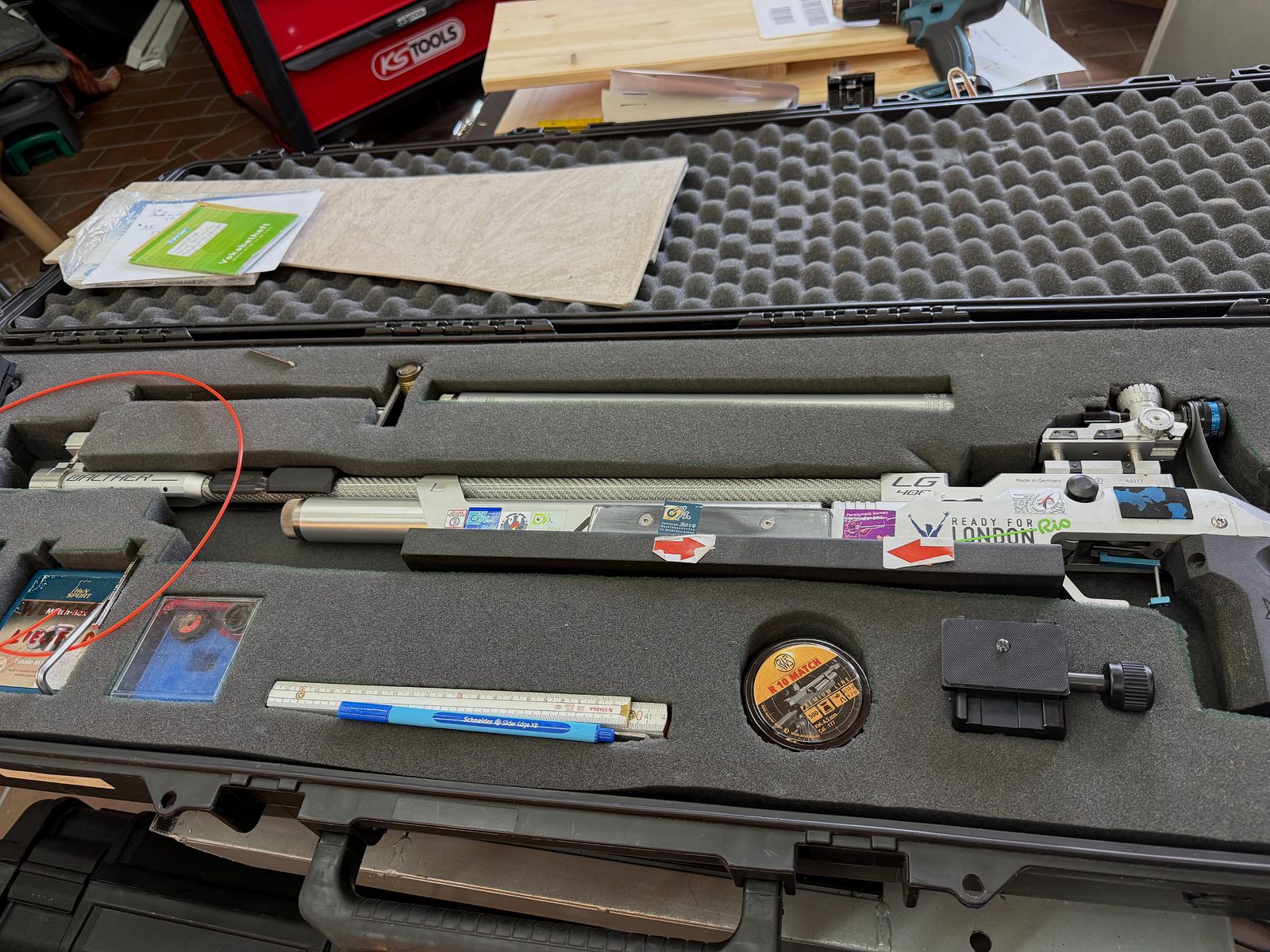 Walther LG400 – Paralympicsteilnehmer-Gewehr mit Profi-Zubehör