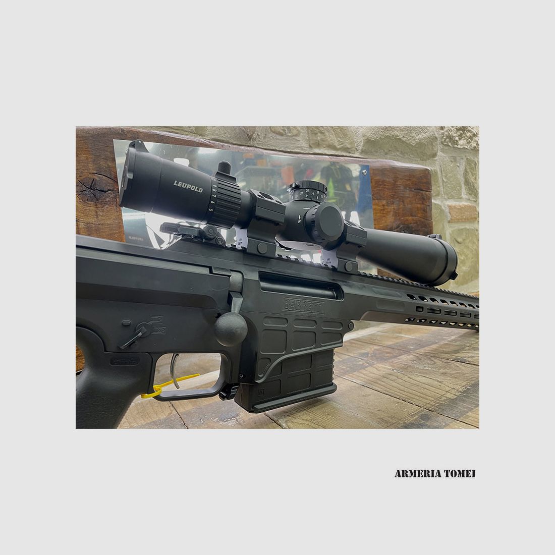 RIFLE – BARRETT MRAD CAL. 338 LAPUA MAG 26″ SMR BLK MIL-SMU, image 4 of 7