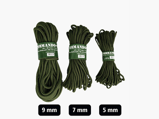 MIL-TEC Corda Paracord Commando (oliva)