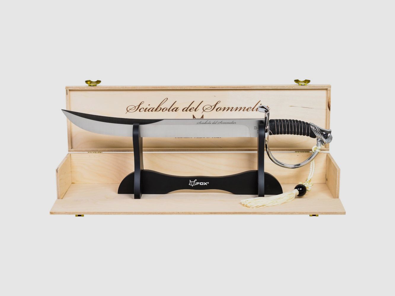 Fox Champagnersäbel sabrieren