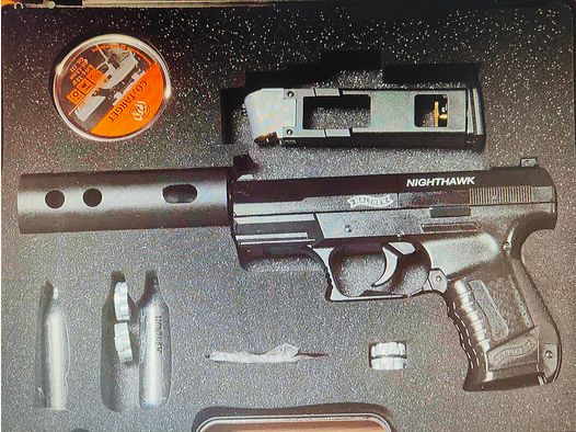 Walther NightHawk 4,5 mm (.177) Diabolo, CO₂, < 3,5 J