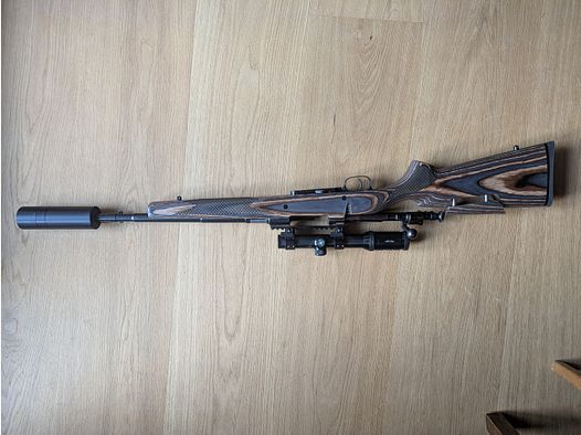 Custom Mauser 98 DWM 1909 System Kal. 308 de cerrojo manual