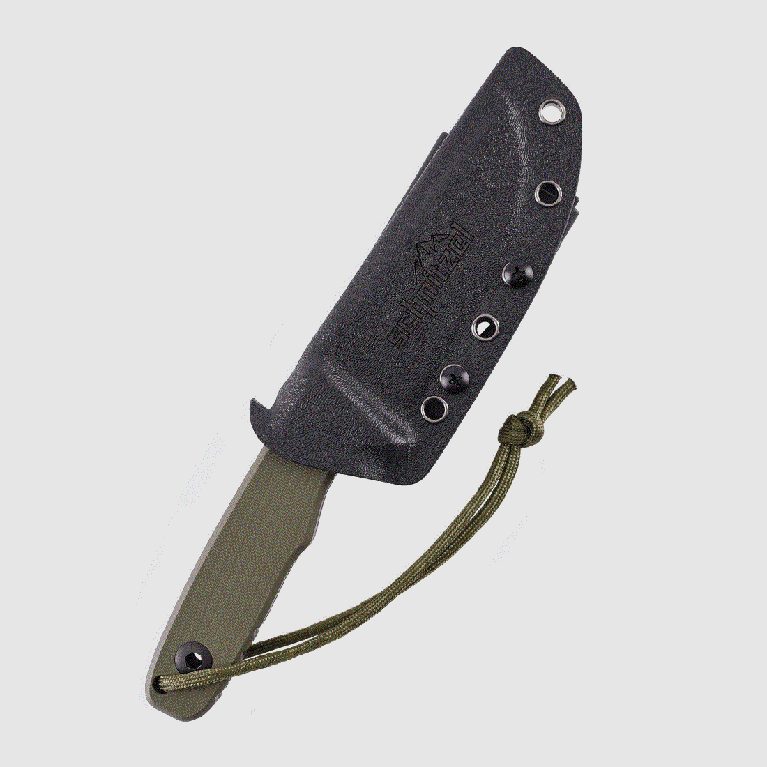 Schnitzel TRI, Outdoormesser (Grün)