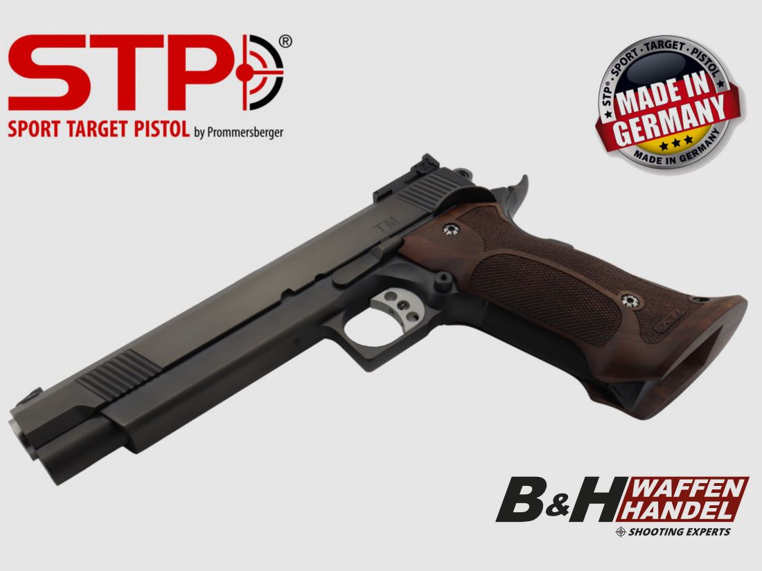 STP TM 9 BOMAR 6.0 Target Master Longslide Matchpistole Made in Germany mit Nill-Griff