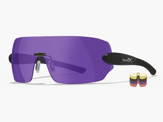 WX Detection Schießbrille mit 5 Wechselgläsern