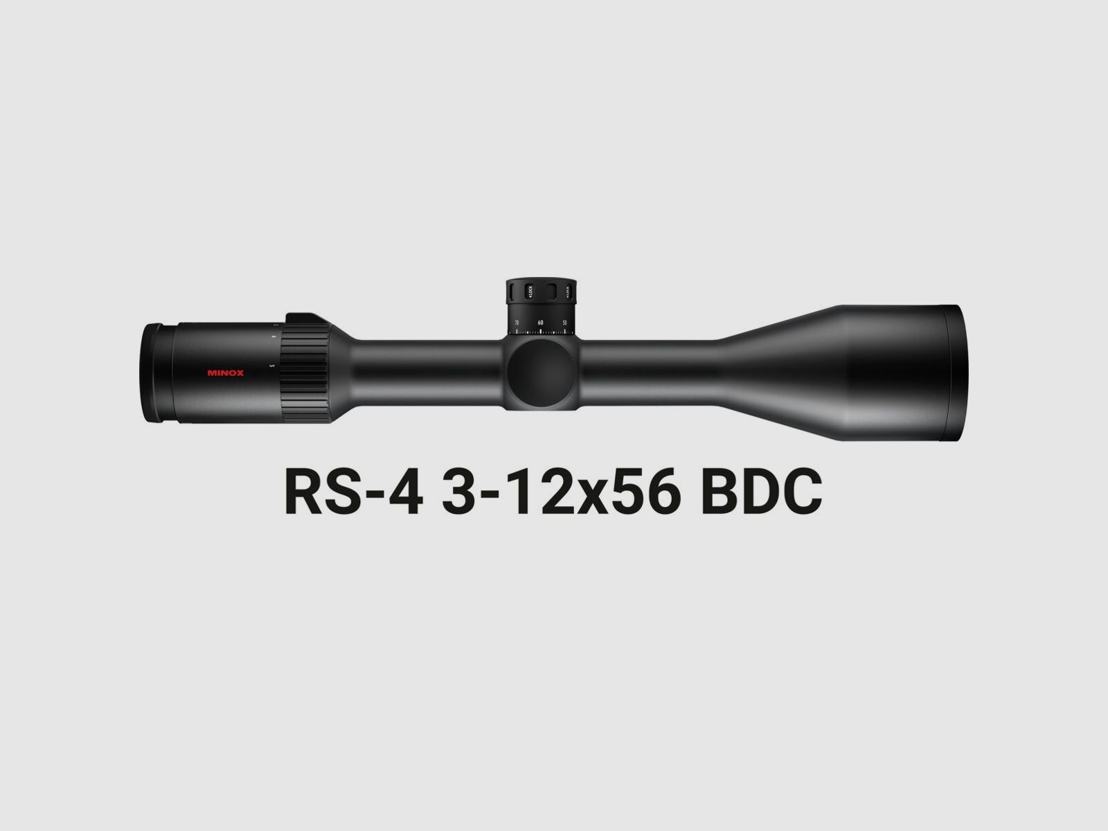 MINOX Zielfernrohr RS-4 3-12x56 BDC Parallaxe + ASV