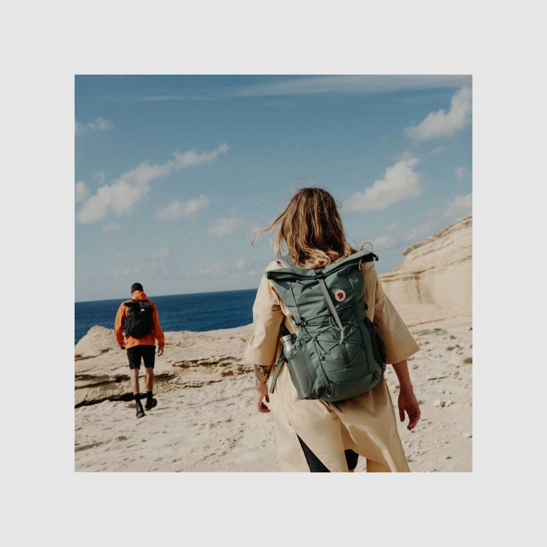 Fjällräven Rucksack Abisko Hike Foldsack Patina Green OneSize