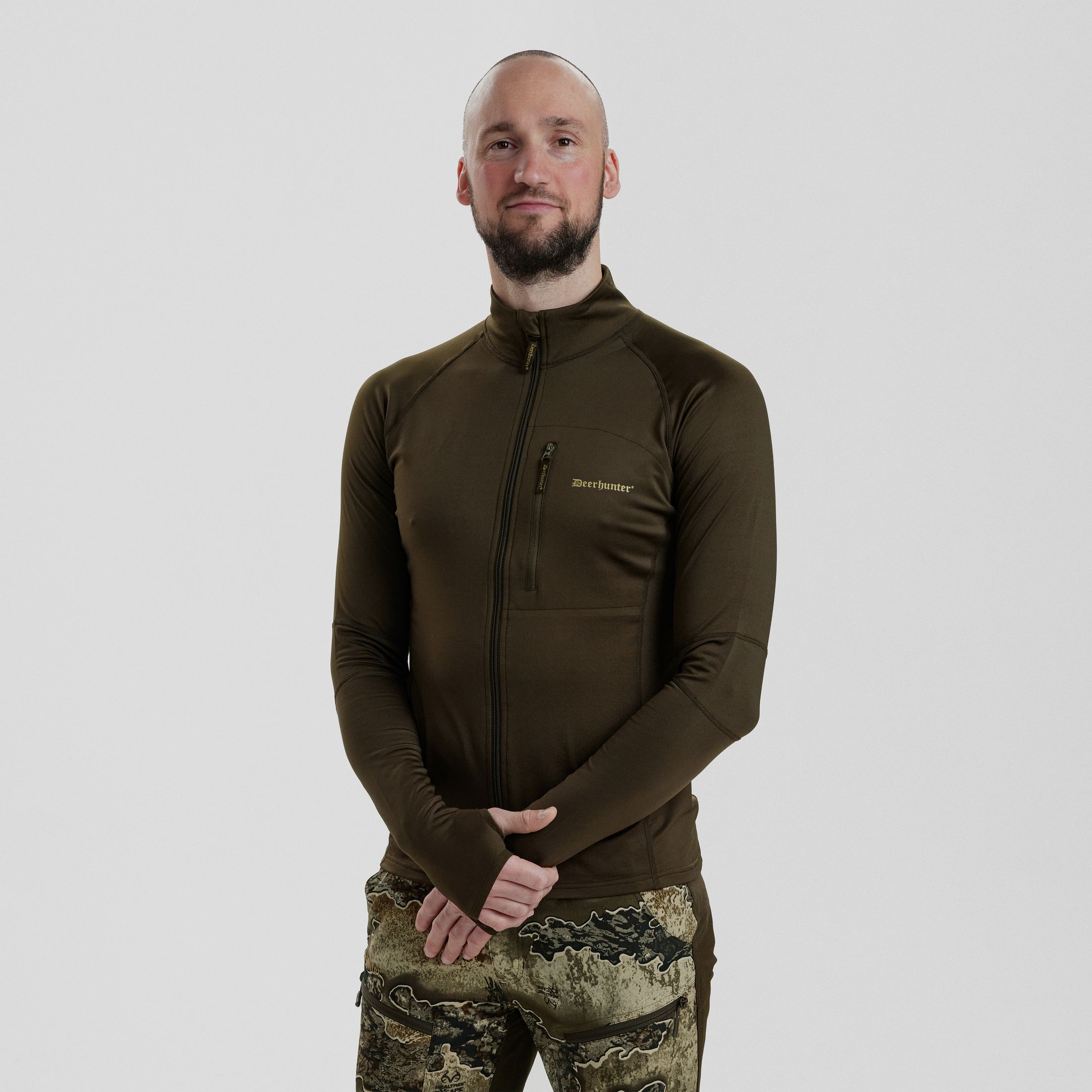 Excape Cardigan Aislante - Art Green - Talla: L