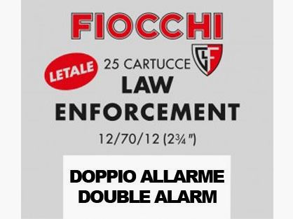 Cartuchos 12/70 FIOCCHI doble alarma