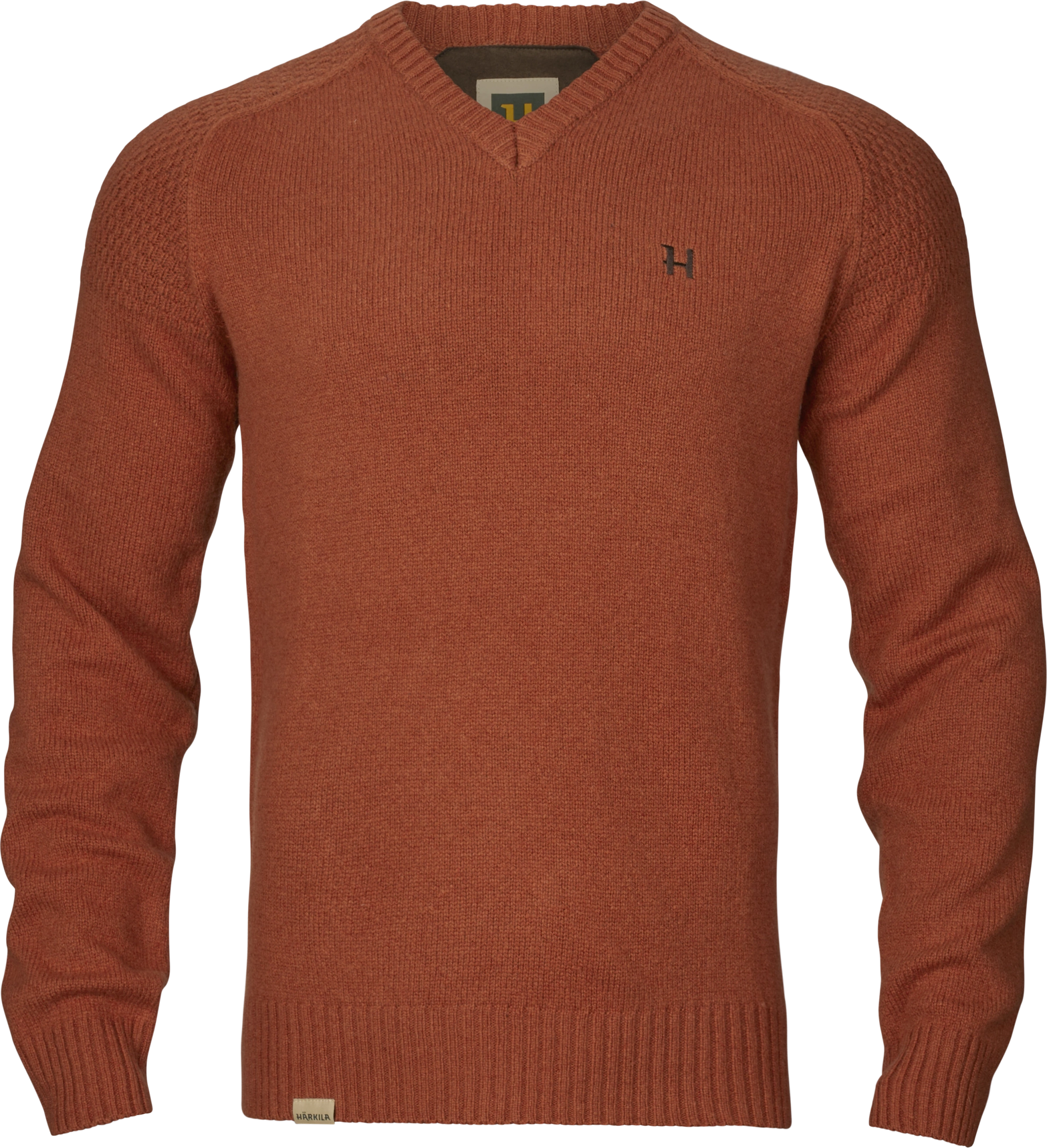 Pull Härkila Vincent en mérinos à col V, 100 % laine mérinos