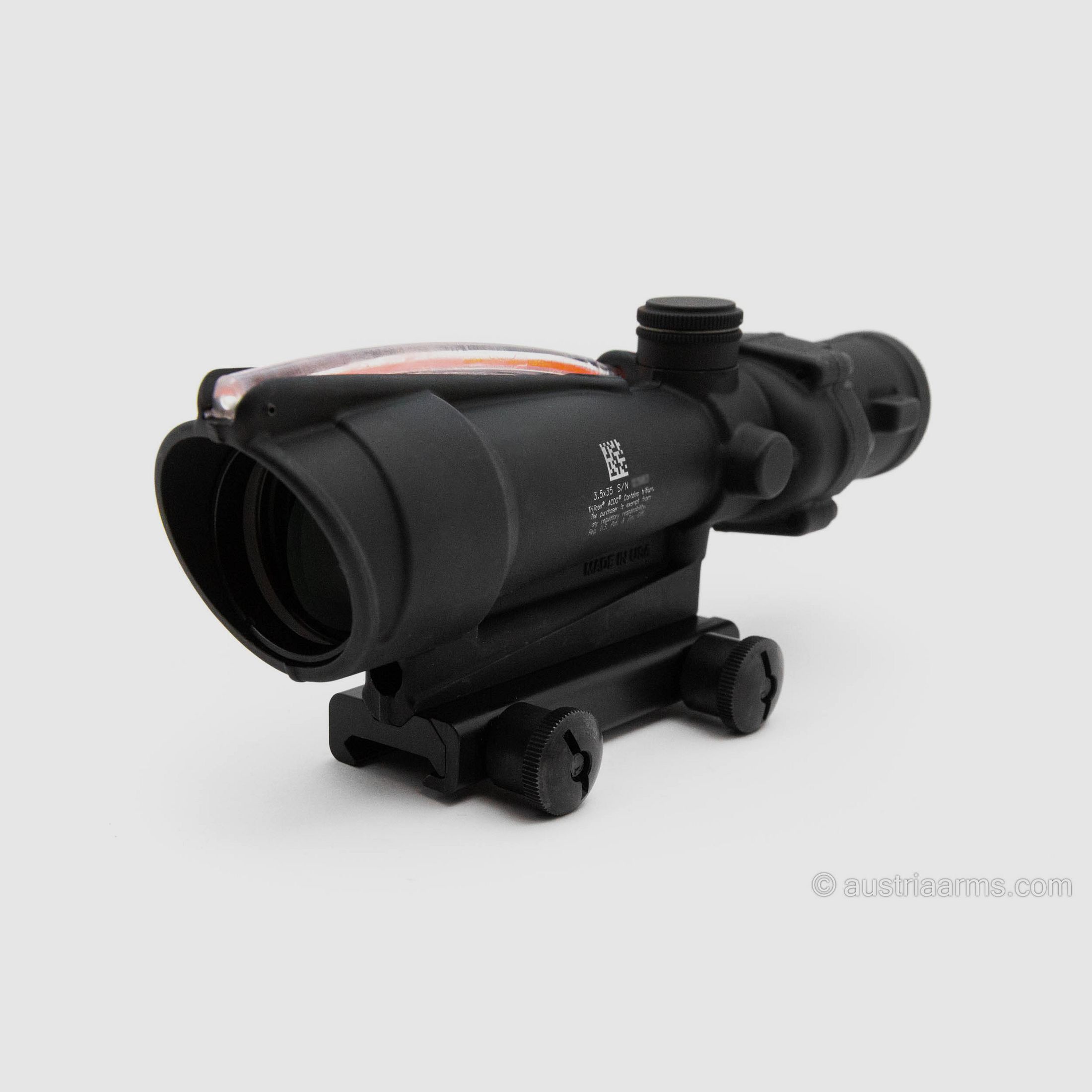 Trijicon ACOG 3,5 × 35, .223/5,56, Chevron Rosso, BAC, immagine 2 di 2