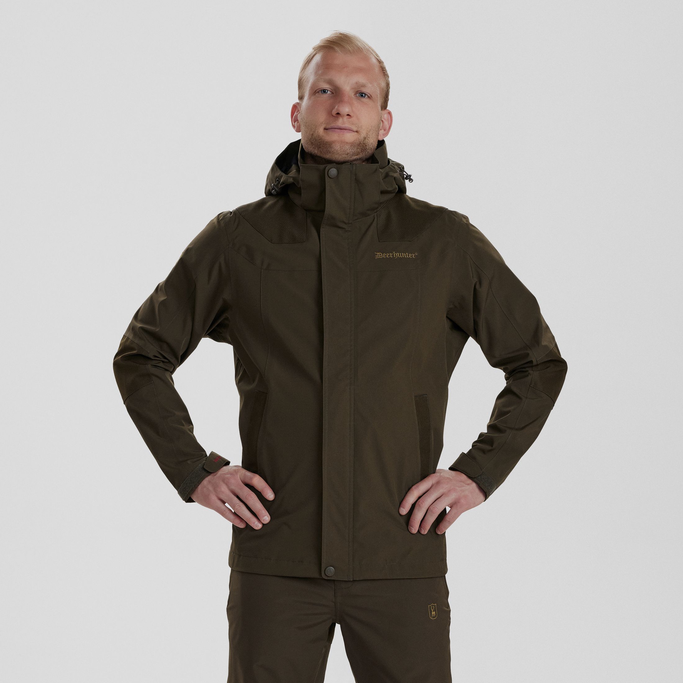 Track Rain Jacket - Canteen - Size: 3XL