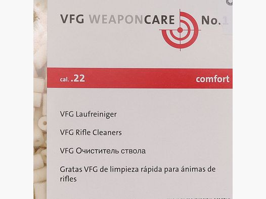 VFG Laufreiniger ''Comfort'' - .22 (500stk.)