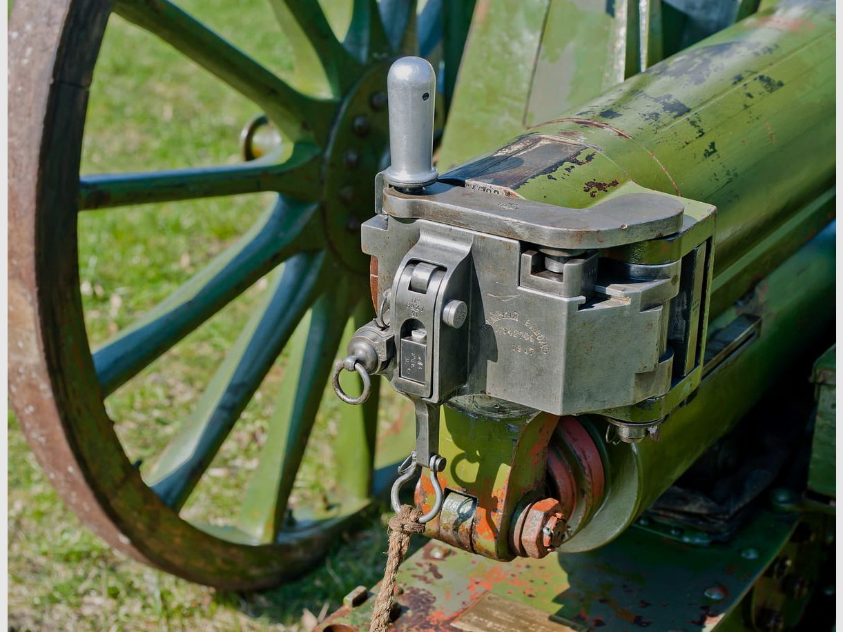 Feldkanone Modell 1902, „PUTIŁOWKA“ (76K02), Baujahr 1917, Kal. 76,2, Bild 31 von 40