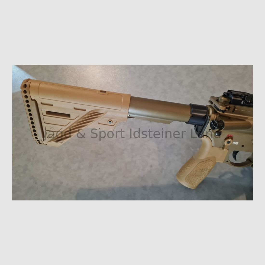 Heckler & Koch MR223-A3, LL:11"/approx 28cm, sand color, sportily approved!