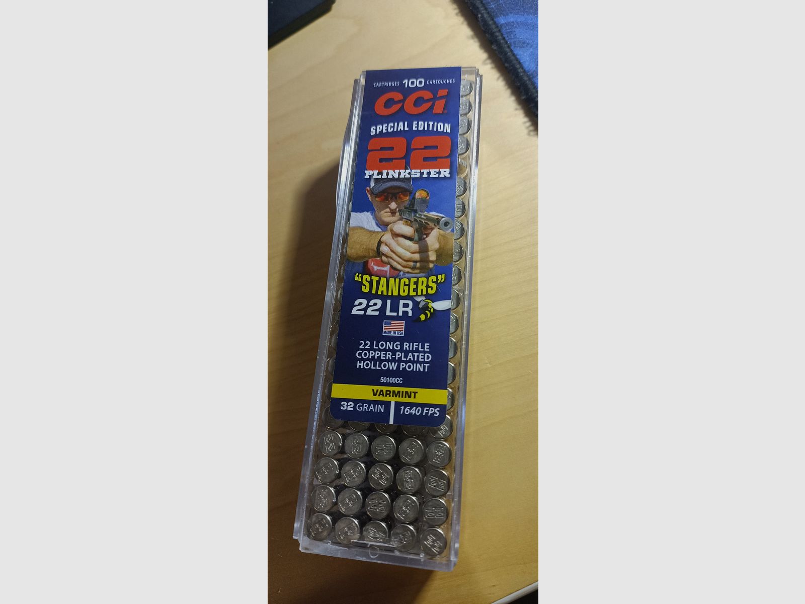 .22LR, CCI Stangers (Stinger) 595 colpi