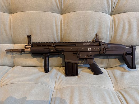 Wei-ETech FN Herstal SCAR-H Volledig metaal Open-Bolt Gas-Blow-Back 6mm BB zwart F Mark