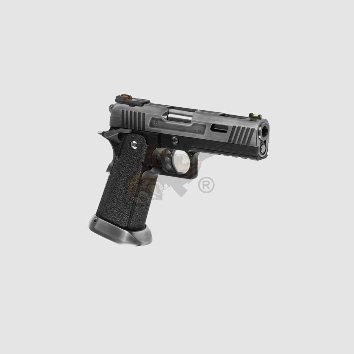 WE Hi-Capa 4.3 Force Full Metal Silver GBB -F-