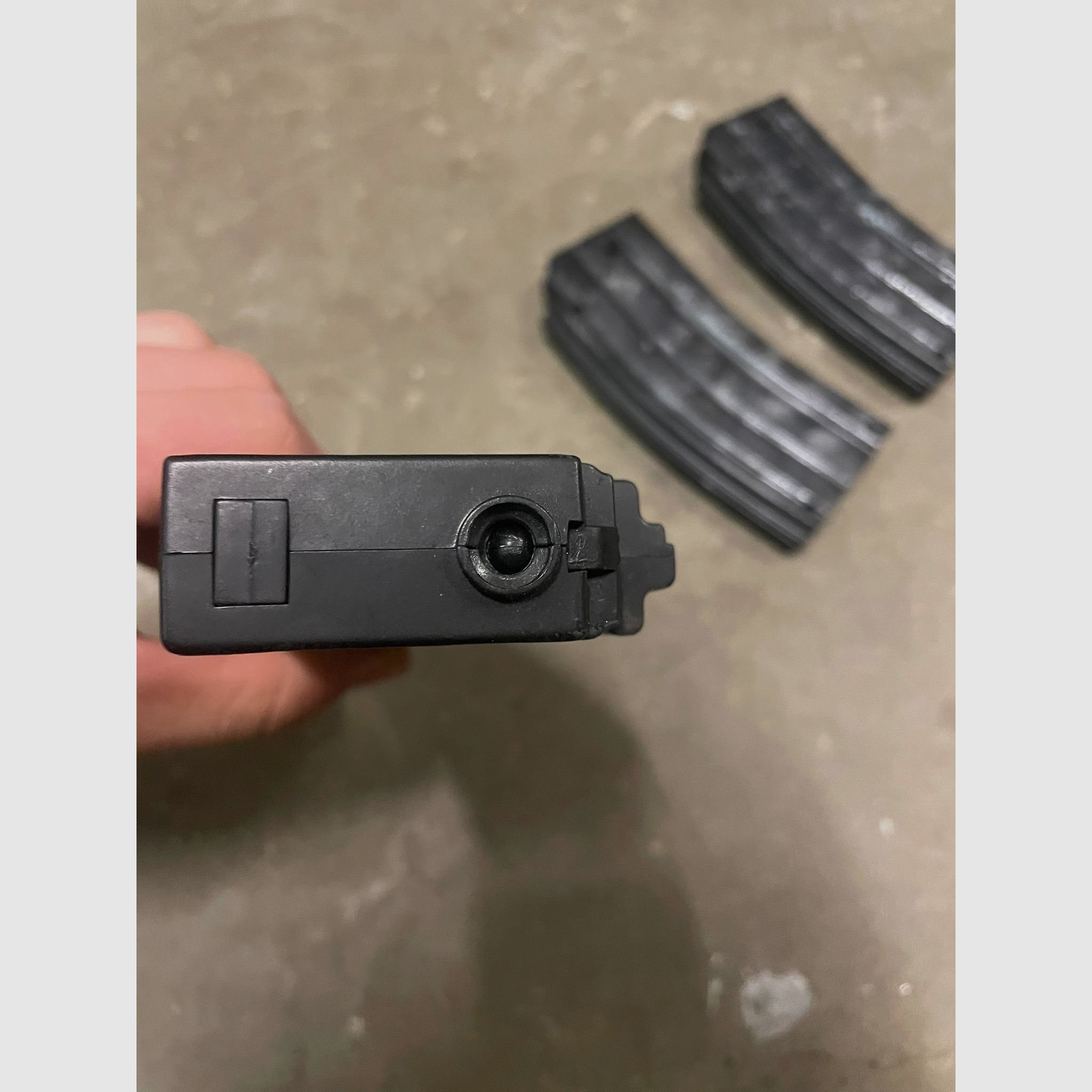 M4 AEG Softair 0.5J GSG Sport-Serie Noir-Gris-Blanc Camouflage