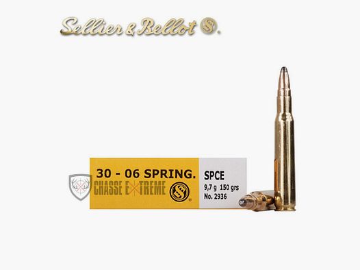 20 patronen S&B kal 30-06 Spring 150gr SPCE